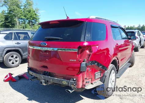 2018 Ford Explorer Xlt z USA, uszkodzony, nr VIN 1FM5K8D86JGA74784